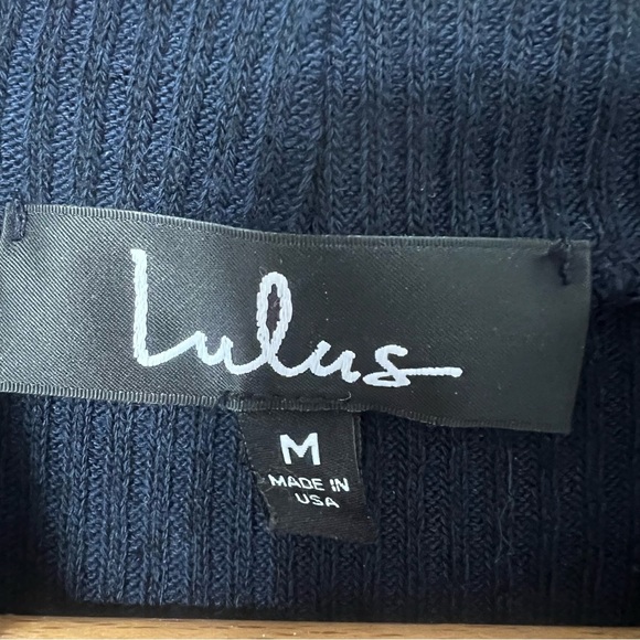 Lulu's Navy Blue Bodycon Dress - Picture 5 of 11